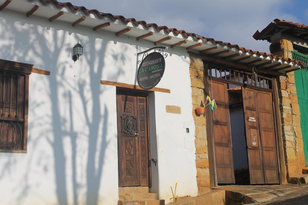 Hostal La Casona Barichara Santander Cabrera  エクステリア 写真