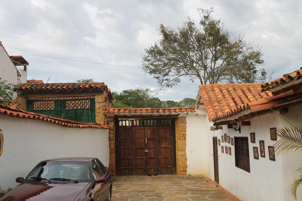 Hostal La Casona Barichara Santander Cabrera  エクステリア 写真