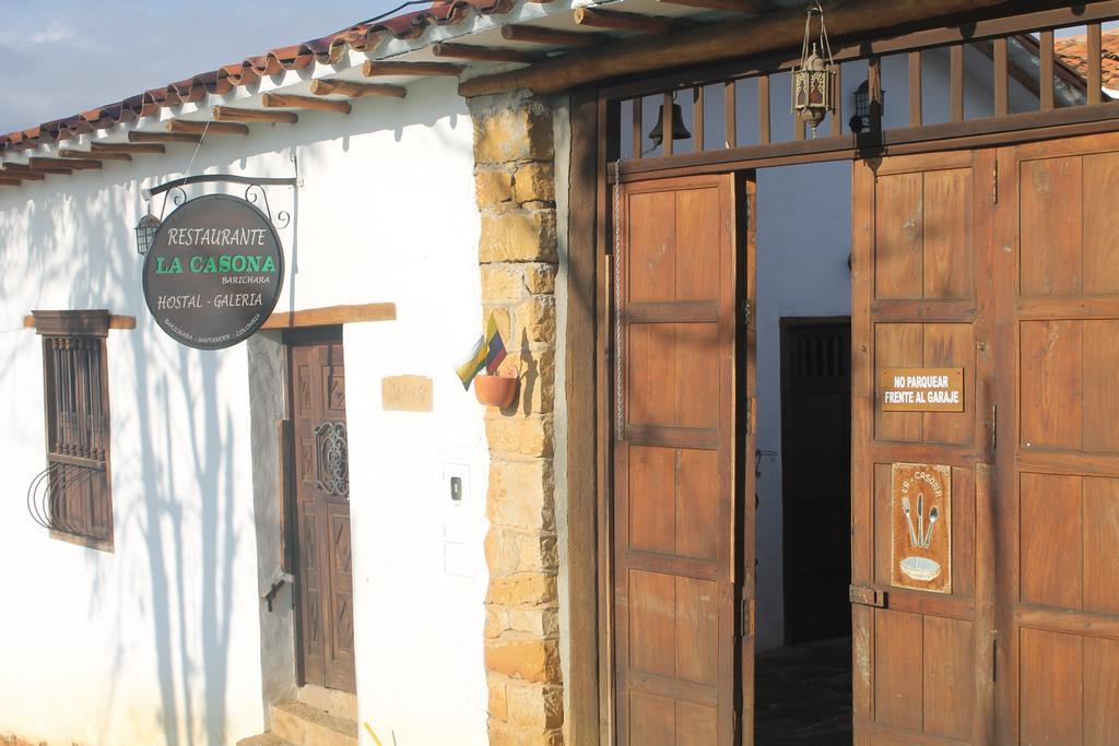 Hostal La Casona Barichara Santander Cabrera  エクステリア 写真