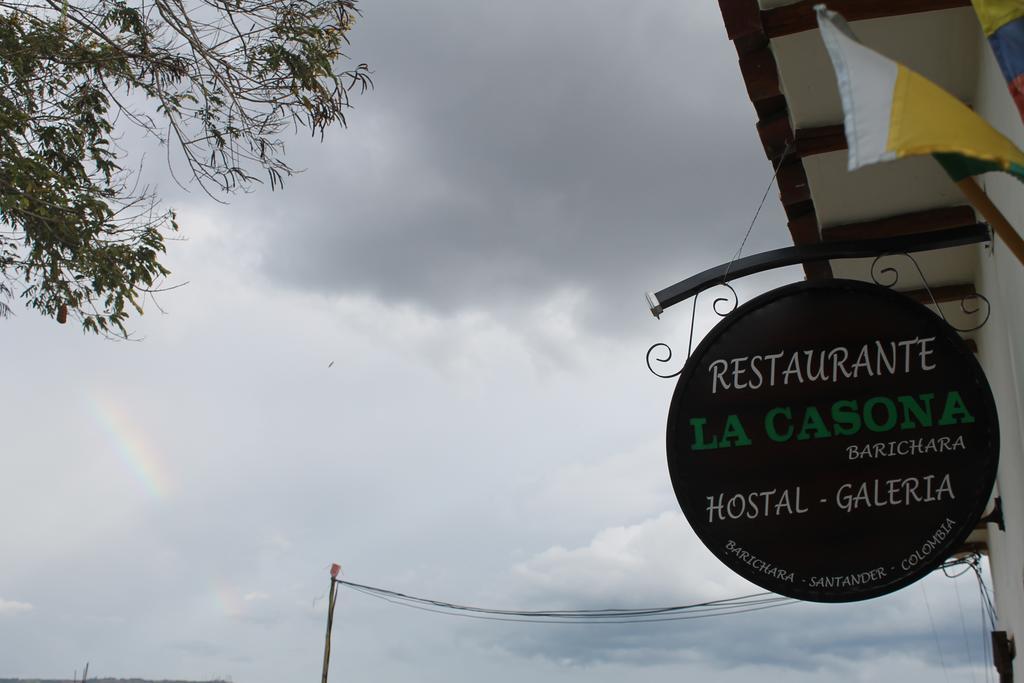 Hostal La Casona Barichara Santander Cabrera  エクステリア 写真