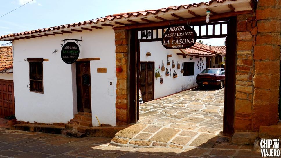 Hostal La Casona Barichara Santander Cabrera  エクステリア 写真