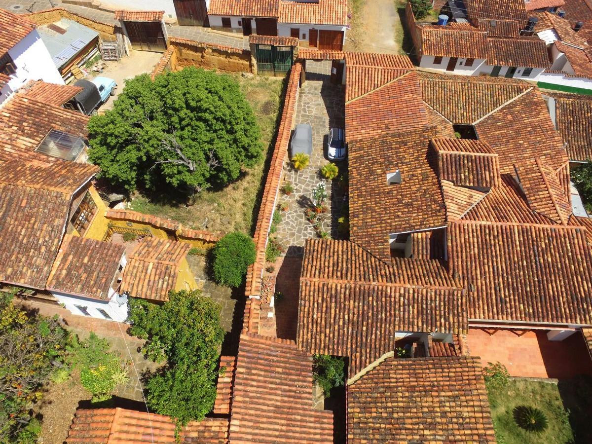 Hostal La Casona Barichara Santander Cabrera  エクステリア 写真