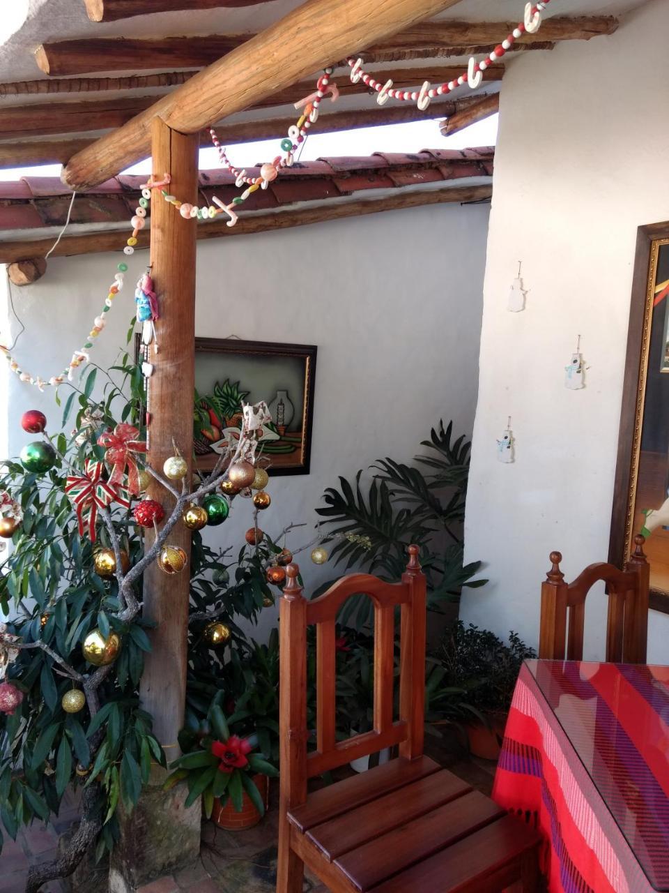 Hostal La Casona Barichara Santander Cabrera  エクステリア 写真