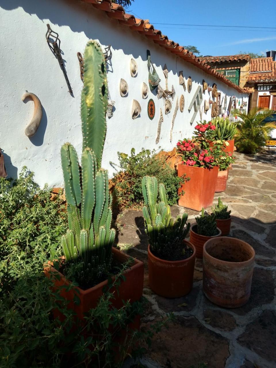 Hostal La Casona Barichara Santander Cabrera  エクステリア 写真